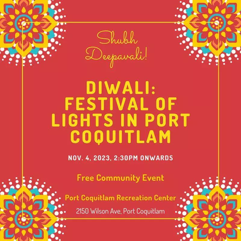 diwali by city of port coquitlam