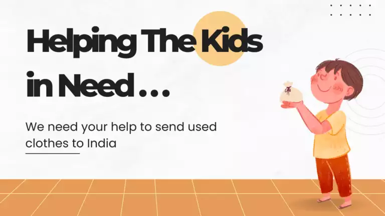 Help Kids Used Clothes to India